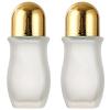 LJJCSFF 2pcs 50ml Glass Roller Bottles Large Empty Roller Ball Bottle Leak Proof Refillable Rollerball Bottles for Perfume Essential Oils Deodorant view 1