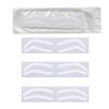Airbrush Eyebrow Stickers Stencils Shape Tape Disposable Tattoo Auxiliary Stickers Airbrush Brow Border Shaping Mapping Guide Tape Air Brush Templates for Tinting Makeup (2 Bags a Pack, 24 Pairs) view 1
