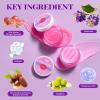 ANAI RUI Lip Therapy Set - Scrub & Mask, Overnight Hydrating Moisturizer With Exfoliator and Sleeping Mask for Plumping - Gift Kit for Dry, Chapped, Dark Lips, Grape view 2