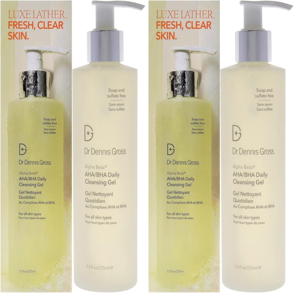 Dr Dennis Gross Alpha Beta Daily Cleansing Gel Gel Unisex 7.5 oz (Pack of 2)