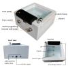 HENGCMM Acrylic Massage Footbath Heated Foot Spa Colorful Lamp Footbath Pedicure Foot Spa Nail Salon Pedicure Bathtub Square Footbath with Pedicure Foot Rest Massage Foot view 4