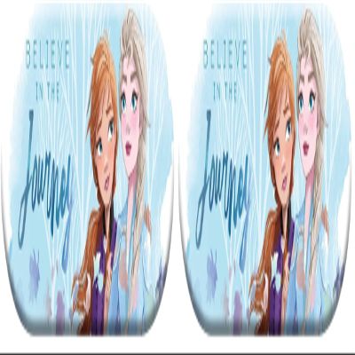 Markwins Disney Frozen Adventure Lip and Face Tin - Tin Canister with 11-Pops of Colour and Accessories for Lips and Face - Makeup Set for Kids - Gift for Girls (Pack of 2)