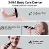 JOVS Laser Hair Removal, 37F Painless Hair Removal Device with Sapphire Ice-Cooling, 3 in 1 Hair Removal & Skin Rejuvenation for Women and Men, 8 Modes Skin Care for Whole Body, Touch Screen, White view 2