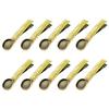 10pcs 4.6cm Metal Alligator Hair Clips with Cabochon Setting Tray Hair Clips with Blank Round Tray Base Alligator Hair Clips Blank Hairgrip Base Trays for DIY Hair Accessories, Antique Bronze view 1