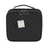 Conair Scnci Makeup Beauty Case, Makeup Train Case, Makeup Bag, Travel Organizer for Women, Black (Pack of 2) view 2