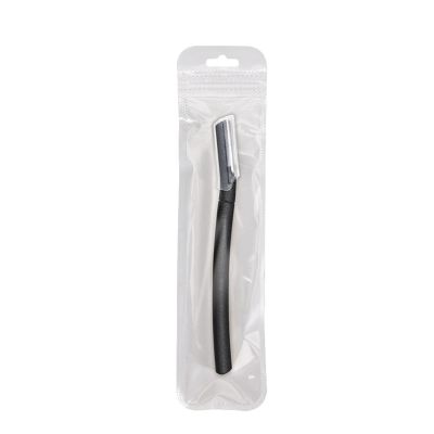 BEIDUOYANG Safe Eye Brow-Razor Eyebrow Trimmer Makeup Tools Face Body Hair Removal Shaver Woman Eyebrows Shaping Hair Shaper Tool for Men Women, Long Black