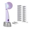 Michael Todd Beauty Sonicsmooth Pro+ Dermaplane Razor for Women Face + Eyebrow Trimmer Dermaplaning System w/LED Light Peach Fuzz Remover -16 Dermaplaning Blades & 2 Microsmooth Exfoliation Tips view 1