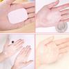 Aurgiarme Portable Soap Pouch Packaging for Kids Adults Students Traveling Hand Washing Scented Foaming Soap Paper Slices Soap Slices view 3