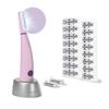Michael Todd Beauty Sonicsmooth Pro+ Dermaplane Razor for Women Face + Eyebrow trimmer Dermaplaning System w/LED Light Peach Fuzz Remover -16 Dermaplaning Blades & 2 Microsmooth Exfoliation Tips view 1