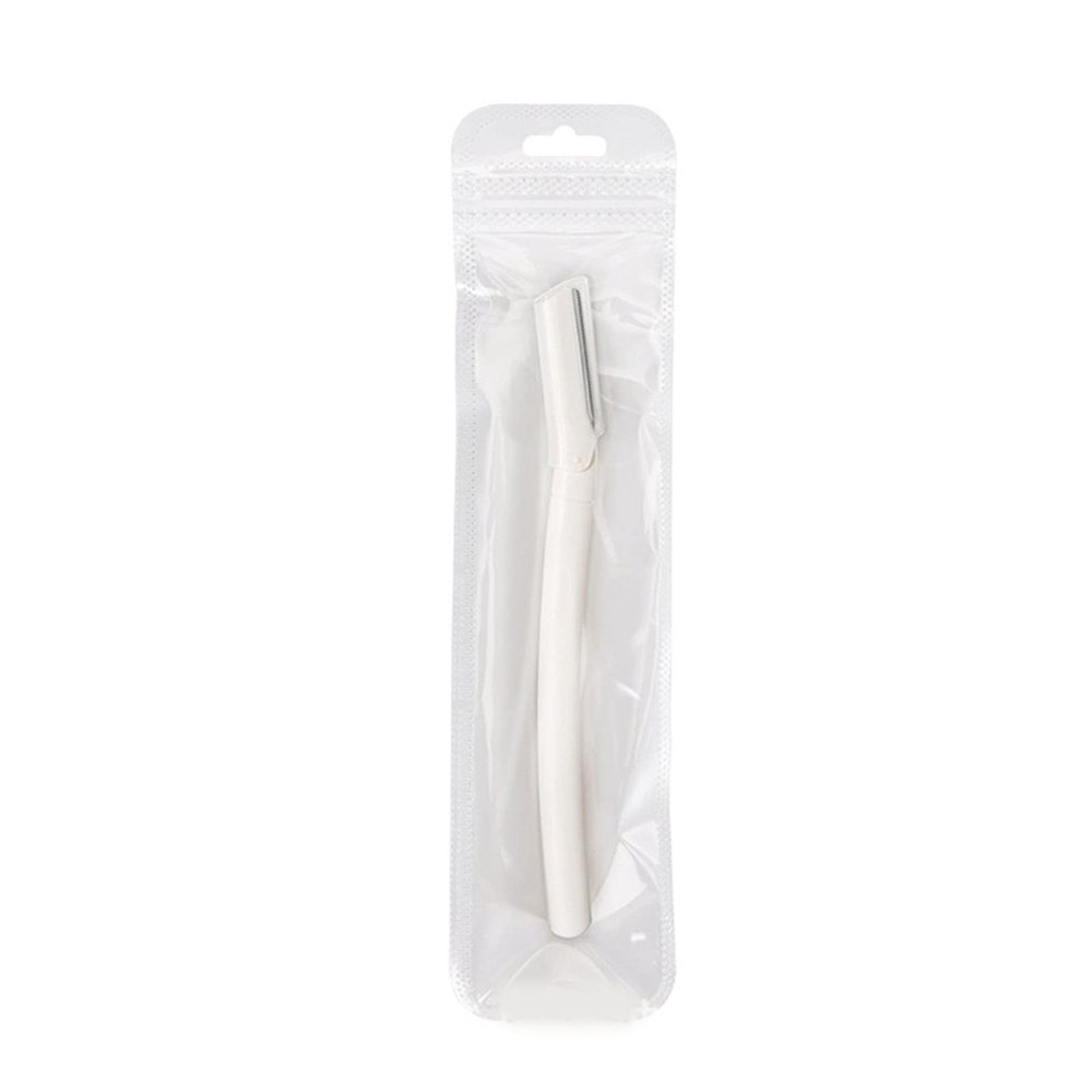 BEIDUOYANG Safe Eye Brow-Razor Eyebrow Trimmer Makeup Tools Face Body Hair Removal Shaver Woman Eyebrows Shaping Hair Shaper Tool for Men Women, Long White