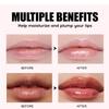 Qifylmaf 8 Colors Lip Plumping Gloss With Big Brush Head, Moisturizing Formula, Visibly Defines & Plumps Lips Repairing Lightening Lines Fresh Clear Smooth Care (# 07) view 3
