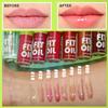 Qifylmaf 8 Colors Lip Plumping Gloss With Big Brush Head, Moisturizing Formula, Visibly Defines & Plumps Lips Repairing Lightening Lines Fresh Clear Smooth Care (# 07) view 4