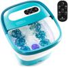 Medical king Foot Spa with Heat and Massage Electric Rotary Massage Includes A Remote Control, A Pumice Stone - Motorized Shiatsu Massage Balls view 1