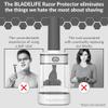 BLADELIFE Razor Storage Device for Women & Men Dark Grey - Fits All Leading Razors - Doubles The Life of Your Blade - Razor Travel Case 2024 New Model view 4