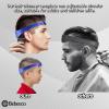 Bebeeco Fade Guide for Men Haircut, Adjustable Hair Trimming Guide Neckline Shaving Template Silicone Curved Haircut Band Self Hair Trimming Guide Band for DIY Home Haircuts (Blue) view 4