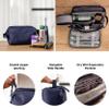 Carrywell (Not Made In China) 2 Pack, Dopp Kit For Men, Men's Travel Toiletry Organizer, Water-Resistant Shaving Bag for Toiletries and Accessories (Blue) view 3
