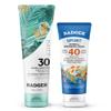 Badger Sport & Daily Sunscreen Bundle - SPF 40 Sport Mineral Sunscreen, SPF 30 Daily Mineral Sunscreen, Reef-Friendly Sunscreen with Zinc Oxide view 1