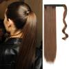 Ponytail Extension 22inch Long Straight Ponytail Extension Wrap Around Clip On Ponytail Hair Extension Heat Resistant Synthetic Straight Hair Pony Tail Hairpieces Ponytail Hairpiece for Women ( Color view 2