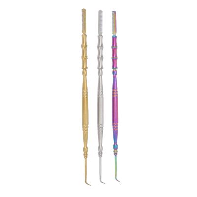 3 PCS Lash Lift Perm Tools, with Lash Lift Comb Perming Curling Extensions Supplies,Stainless Steel Lash Separator, Eye Lash Enhancer for Eyelash Makeup Enthusiasts