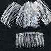 15pcs Ponytail Holder With Transparent Light Practical Hair Comb For Hot Girls Hair Styling Ponytail Holder For Girls Hair Co view 4