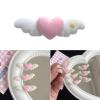 10pcs Cute Heart Wing Hairpins Hot Girls Duckbill Hair Clip Spring Summer Y2k Ponytail Bang Hair Clip For Woman Hair view 2