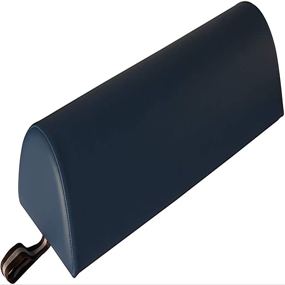 Master Massage Massage Bolster,Pillow Cushion Pillow, PU Upholstery, 100% Memory Foam, for Massage/Spa/Beauty/Tattoo/Back Pain Relief (Royal Blue, 6'' Half Round)