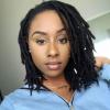0.4 cm Width 10 Inch 100 Strands Human Hair Loc Extensions, Natural Black 100% Full Handmade Permanent Real Human Hair Dreadlock Extensions for Women/Men/Kids Can Be Dyed Bleached Curled Twisted view 1