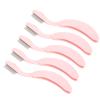 Stainless Steel Teeth Eyebrow Brush for Defining Lash, Brow Makeup Applicator, with Ergonomic Curve Handle, Portable Design for Travel view 1
