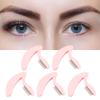 Stainless Steel Teeth Eyebrow Brush for Defining Lash, Brow Makeup Applicator, with Ergonomic Curve Handle, Portable Design for Travel view 3
