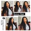 13x4 Deep Wave Lace Front Wigs Human Hair 180% Density Deep Curly Wigs for Women Brazilian Wig HD Transparent Lace Human Hair with Baby Hair Glueless Wig Natural Black 32 Inch view 3