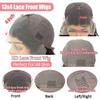 13x4 Deep Wave Lace Front Wigs Human Hair 180% Density Deep Curly Wigs for Women Brazilian Wig HD Transparent Lace Human Hair with Baby Hair Glueless Wig Natural Black 32 Inch view 4