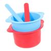 Beaupretty 2pcs Silicone Bowl for Wax Melt Warmer Hair Removal Wax Warmer Bowl Stirring Stick Non-stick Replacement Silicone for Diy Beauty Tool view 1