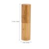 Beavorty 2pcs Lip Balm Tubes Rustic Empty Lipstick Containers for Lip Gloss Diameter Golden Finish for Handmade Cosmetics and Travel view 2