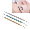 3 PCS Dual-Ended Lash Lift Perm Tools Set,Stainless Steel Lash Separator Tool,Professional Eyelash Comb Lash Separator for Enhance Captivating Eyelashes view 4