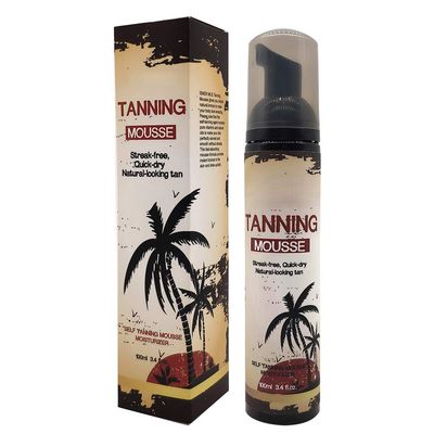 100ml Self-Tanning Lotion,Deep Moisturizing Bronze Sunless Tanner Cream, Face Body Lotion Lasting Hydration for Beach Holiday Enthusiasts
