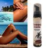 100ml Self-Tanning Lotion,Deep Moisturizing Bronze Sunless Tanner Cream, Face Body Lotion Lasting Hydration for Beach Holiday Enthusiasts view 4