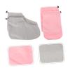 Healeved 1set Beauty Wax Therapy Foot and Hand Covers Thermal Insulation Paraffin Wax Gloves for Moisturizing Treatments Comfortable and Washable for Home and Salon Use view 4