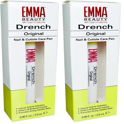 EMMA Beauty Drench Original Nail & Cuticle Care Pen (Pack of 2)