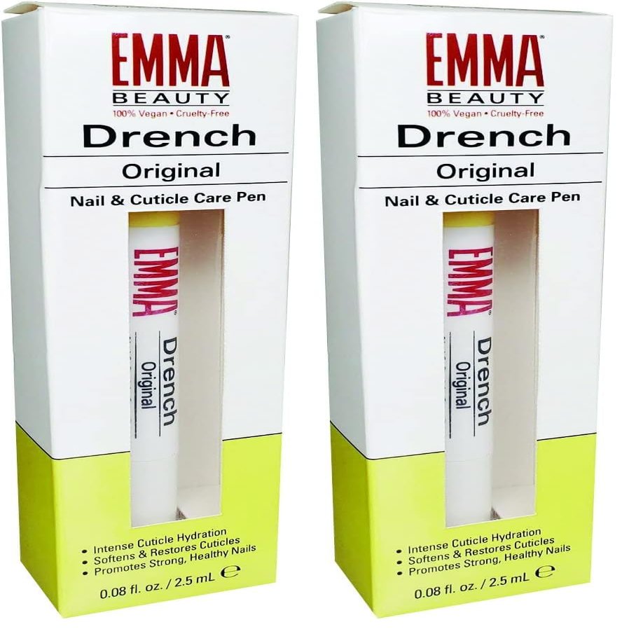 EMMA Beauty Drench Original Nail & Cuticle Care Pen (Pack of 2)