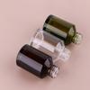 2 Pcs 60ML 2OZ Green Glass Travel Bottles for Toiletries Leakproof Lotion Pump Bottles Lotion Dispenser Cosmetic Cream Pump Bottles Soap Dispenser Containers Vial Jar for Essential Oil Cream Lotion view 4