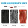 0.4 cm Width 14 Inch 60 Strands Human Hair Loc Extensions, Natural Black 100% Full Handmade Permanent Real Human Hair Dreadlock Extensions for Women/Men/Kids Can Be Dyed Bleached Curled Twisted view 3