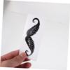 FOMIYES 16pcs Stickers Nose Hair Removal Tool Personal Care Supplies Depilation Tool Nose Hair Wax Sticker Nose Hair Remover Removal Sticker Hair Removal Beard Sticker Mustache Protector, Black view 4
