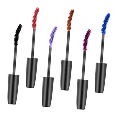 FOMIYES 6pcs Colorful Mascara Long-lasting Lash Makeup Fine Quality for Beautiful Eyes Women