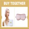 ZIMASILK 22 Momme Mulberry Silk Sleep Cap & 22 Momme Eye Mask for Sleeping,100% Pure Mulberry Silk for Hair and Skin view 1