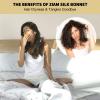 ZIMASILK 22 Momme Mulberry Silk Sleep Cap & 22 Momme Eye Mask for Sleeping,100% Pure Mulberry Silk for Hair and Skin view 4