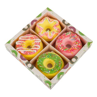 FOMIYES 4pcs Assorted Color Moisturizing Bath Balls Relaxation and Skin Care Each Ingredients for Women and Men