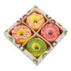 FOMIYES 4pcs Assorted Color Moisturizing Bath Balls Relaxation and Skin Care Each Ingredients for Women and Men view 1