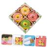 FOMIYES 4pcs Assorted Color Moisturizing Bath Balls Relaxation and Skin Care Each Ingredients for Women and Men view 4