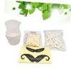 FOMIYES Nose Hair Remover Kit 3x Solid Wax Beans No Paper No Mess Quick Hair Removal view 2
