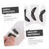 HAKIDZEL 20pcs Nose Wax Hair Remover Strips Facial Hair Remover for Men Easy to Use Beard Shaped view 4